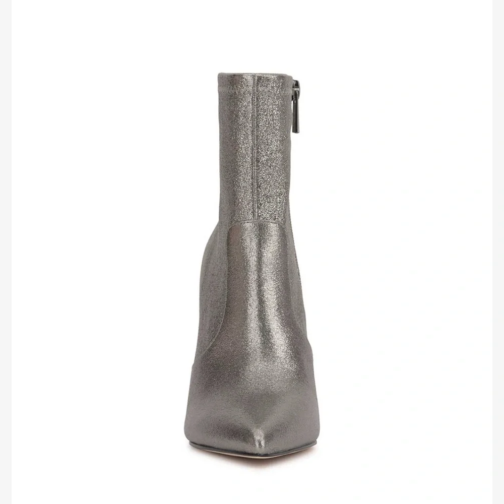 Jessica Simpson Narelle Pointed Toe Bootie in Pewter NEW Size 9 - Picture 4 of 5
